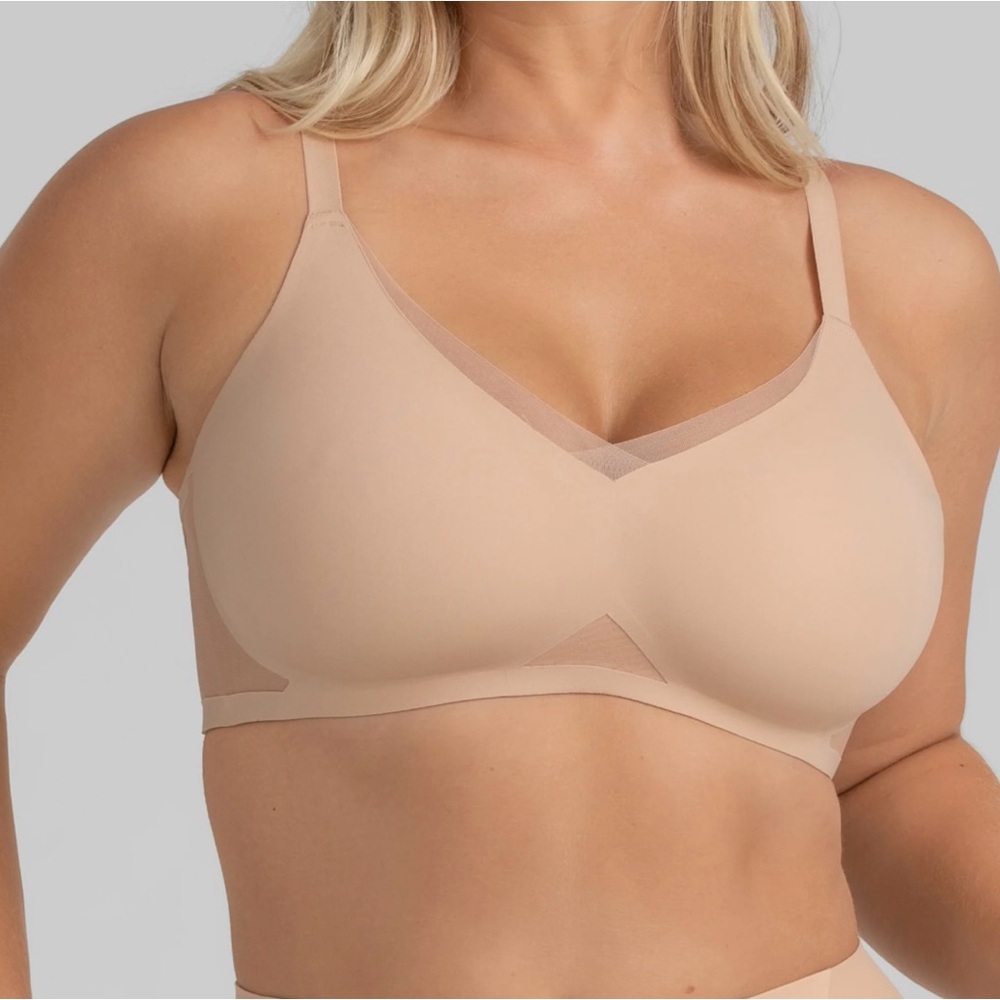 Honey love Cream Seamless Comfort Bra